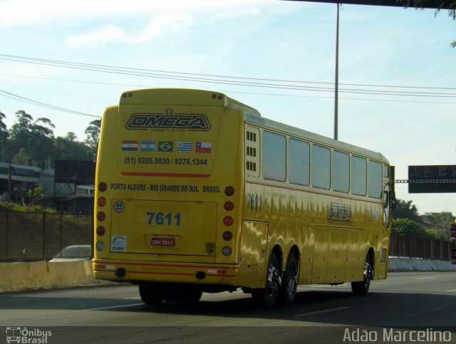 Ômega Viagens e Turismo 7611 na cidade de Belo Horizonte, Minas Gerais, Brasil, por Adão Raimundo Marcelino. ID da foto: 2023227.