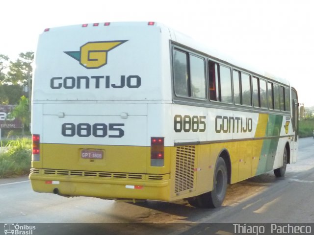 Empresa Gontijo de Transportes 8885 na cidade de Contagem, Minas Gerais, Brasil, por Thiago  Pacheco. Número da foto: #2022433.