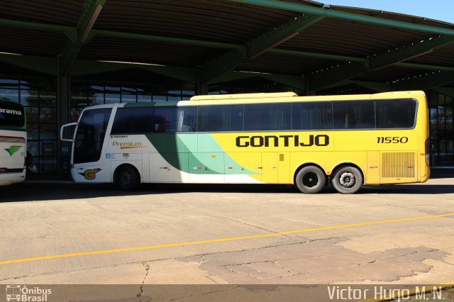 Empresa Gontijo de Transportes 11550 na cidade de Cascavel, Paraná, Brasil, por Victor Hugo M. N. . ID da foto: 2023342.