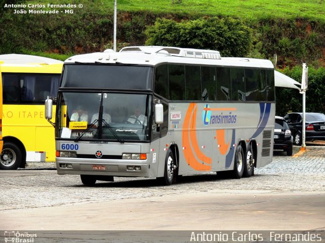 Transirmãos Turismo 6000 na cidade de João Monlevade, Minas Gerais, Brasil, por Antonio Carlos Fernandes. Número da foto: #2021715.
