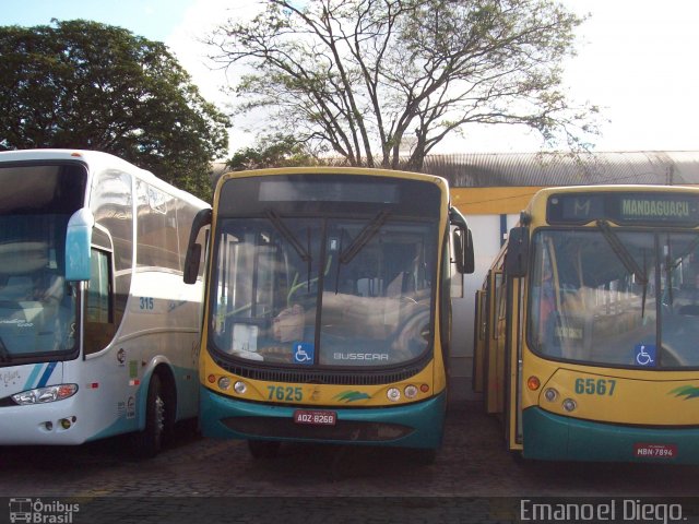 Viação Garcia 7625 na cidade de Maringá, Paraná, Brasil, por Emanoel Diego.. ID da foto: 2022748.