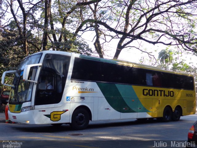 Empresa Gontijo de Transportes 11655 na cidade de Belo Horizonte, Minas Gerais, Brasil, por Júlio  Mandelli. ID da foto: 2022981.