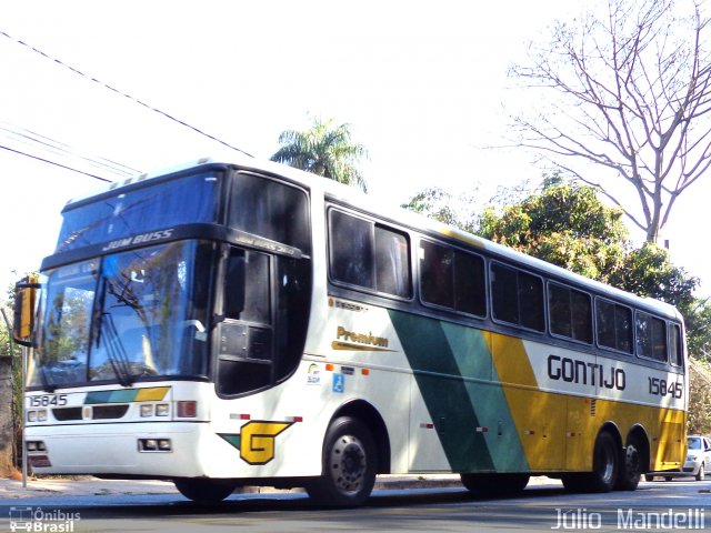 Empresa Gontijo de Transportes 15845 na cidade de Belo Horizonte, Minas Gerais, Brasil, por Júlio  Mandelli. ID da foto: 2022856.