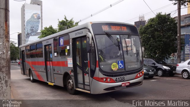 Viação Campo Grande 4138 na cidade de Campo Grande, Mato Grosso do Sul, Brasil, por Eric Moises Martins. Número da foto: #2022243.