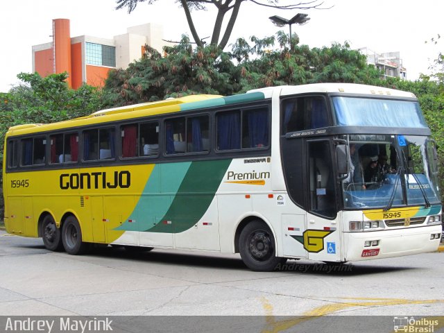 Empresa Gontijo de Transportes 15945 na cidade de São Paulo, São Paulo, Brasil, por Andrey Gustavo. ID da foto: 2022728.