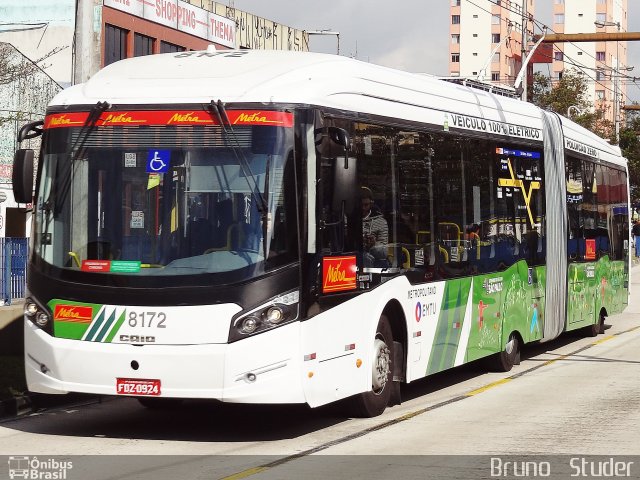 Metra - Sistema Metropolitano de Transporte 8172 na cidade de São Bernardo do Campo, São Paulo, Brasil, por Bruno   Studer. Número da foto: #2022902.