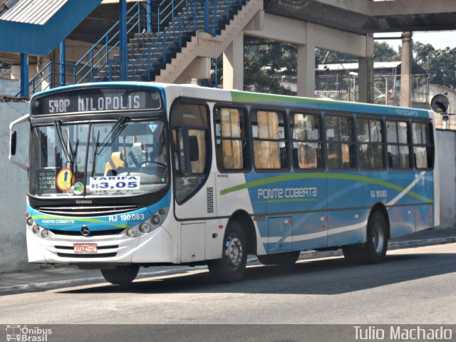 Viação Ponte Coberta RJ 190.083 na cidade de Nilópolis, Rio de Janeiro, Brasil, por Tulio Machado. Número da foto: #2022035.