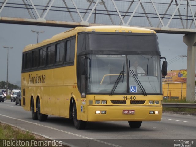 Viação Nordeste 1140 na cidade de Parnamirim, Rio Grande do Norte, Brasil, por Helckton Fernandes Pimentel. Número da foto: #2023243.