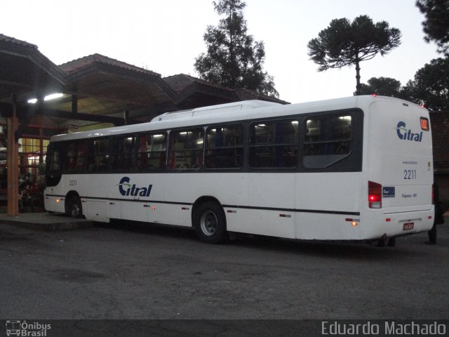 Citral Transporte e Turismo 2211 na cidade de Gramado, Rio Grande do Sul, Brasil, por Eduardo Machado. Número da foto: #2021500.