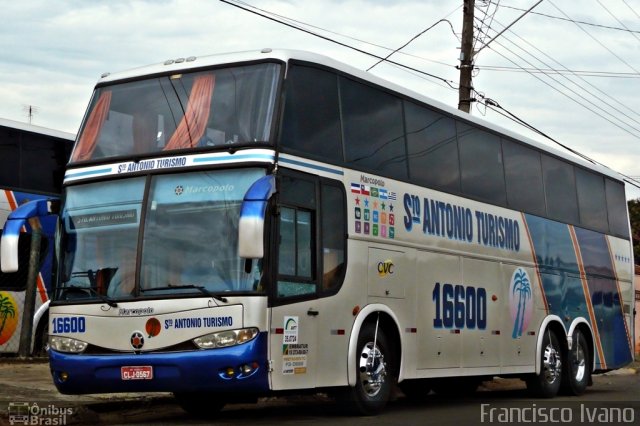 Santo Antônio Turismo 16600 na cidade de Marília, São Paulo, Brasil, por Francisco Ivano. Número da foto: #1966051.