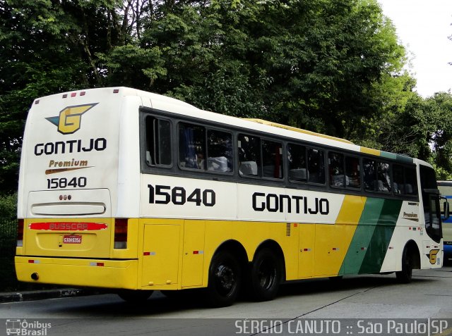 Empresa Gontijo de Transportes 15840 na cidade de São Paulo, São Paulo, Brasil, por Sérgio Augusto Braga Canuto. ID da foto: 1966277.