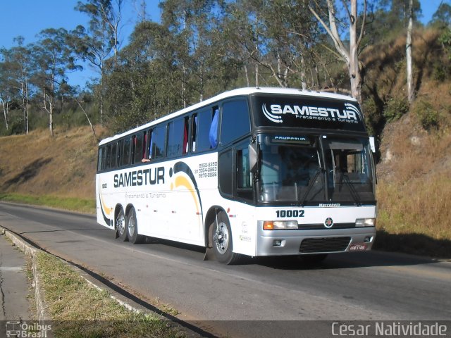 Ônibus Particulares 10002 na cidade de Mariana, Minas Gerais, Brasil, por César Natividade. Número da foto: #1965425.