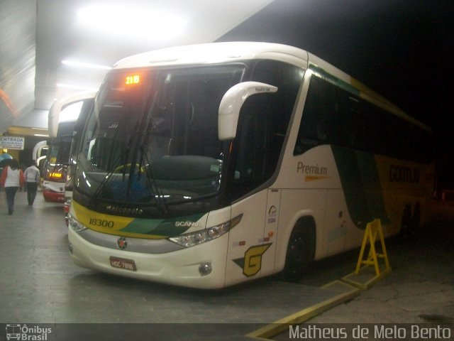 Empresa Gontijo de Transportes 18300 na cidade de Camanducaia, Minas Gerais, Brasil, por Matheus de Melo Bento. Número da foto: #1964694.