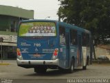 Viação Piracicabana 7195 na cidade de Peruíbe, São Paulo, Brasil, por Roger Coelho. Número da foto: #:id.