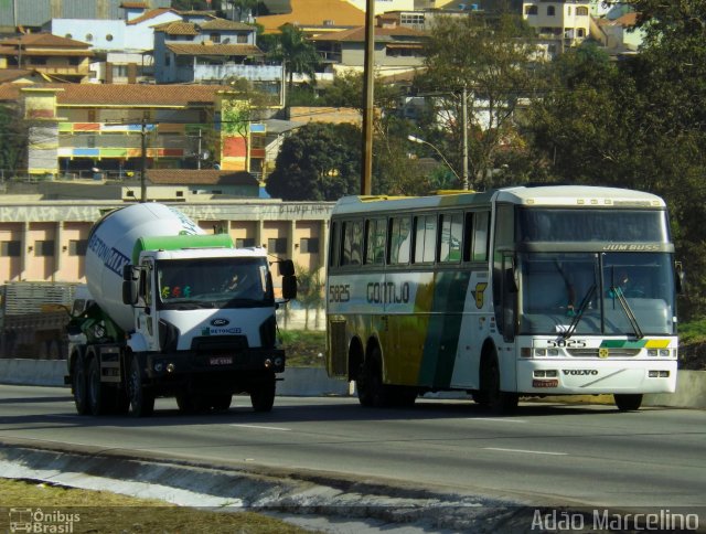 Empresa Gontijo de Transportes 5825 na cidade de Belo Horizonte, Minas Gerais, Brasil, por Adão Raimundo Marcelino. ID da foto: 1968862.