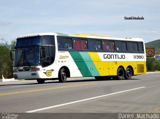 Empresa Gontijo de Transportes 11380 na cidade de Jequié, Bahia, Brasil, por Daniel  Machado. Número da foto: #1968517.