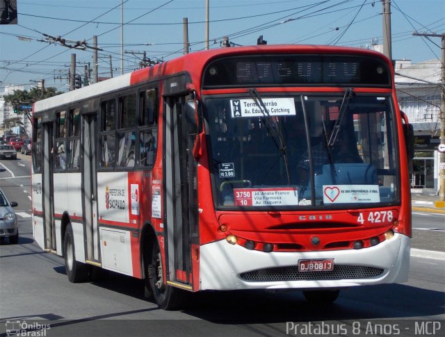Nova Aliança  4 > Empresa de Transportes Novo Horizonte 4 4278 na cidade de São Paulo, São Paulo, Brasil, por Cristiano Soares da Silva. Número da foto: #1968469.