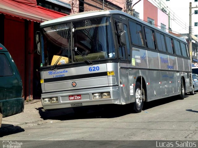Nilsinho Turismo 620 na cidade de São Paulo, São Paulo, Brasil, por Lucas Santos. Número da foto: #1968533.