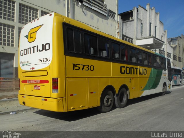 Empresa Gontijo de Transportes 15730 na cidade de Rio de Janeiro, Rio de Janeiro, Brasil, por Lucas Lima. ID da foto: 1966892.