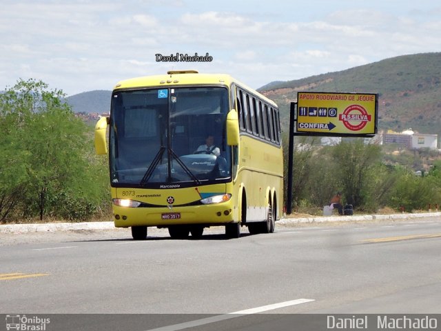 Viação Itapemirim 8073 na cidade de Jequié, Bahia, Brasil, por Daniel  Machado. Número da foto: #1970084.