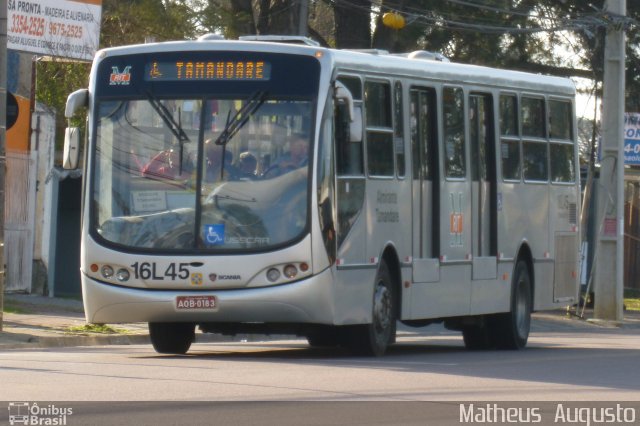 Viação Tamandaré 16L45 na cidade de Curitiba, Paraná, Brasil, por Matheus  Augusto. Número da foto: #1970214.