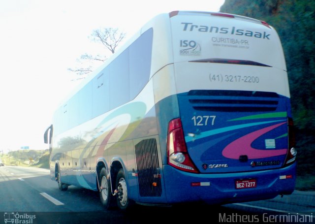 Trans Isaak Turismo 1277 na cidade de Caçapava, São Paulo, Brasil, por Matheus Germiniani. Número da foto: #1970640.