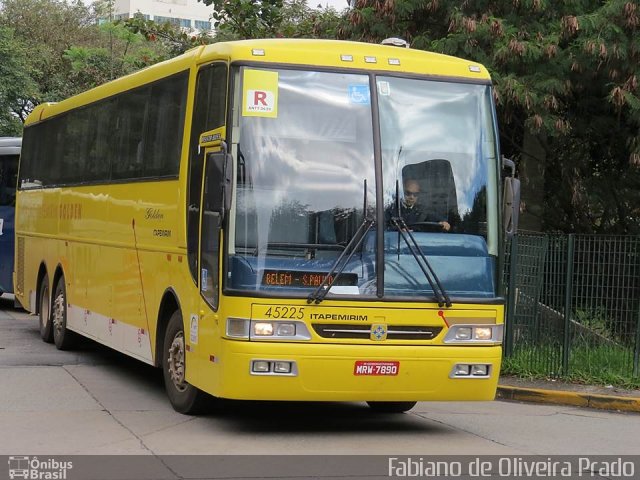 Viação Itapemirim 45225 na cidade de São Paulo, São Paulo, Brasil, por Fabiano de Oliveira Prado. Número da foto: #1971347.