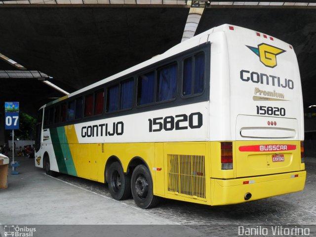 Empresa Gontijo de Transportes 15820 na cidade de Fortaleza, Ceará, Brasil, por Danilo Vitorino Lopes. ID da foto: 1972784.