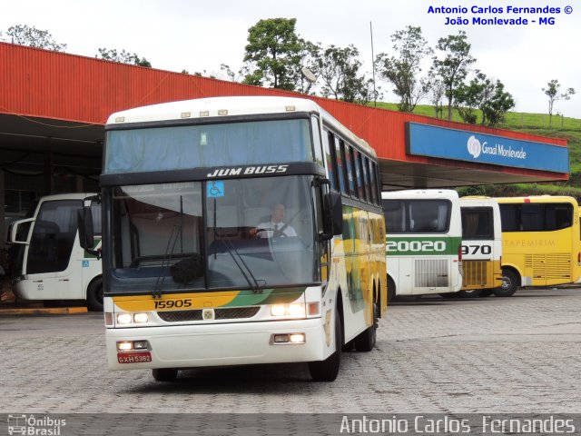 Empresa Gontijo de Transportes 15905 na cidade de João Monlevade, Minas Gerais, Brasil, por Antonio Carlos Fernandes. ID da foto: 1971341.