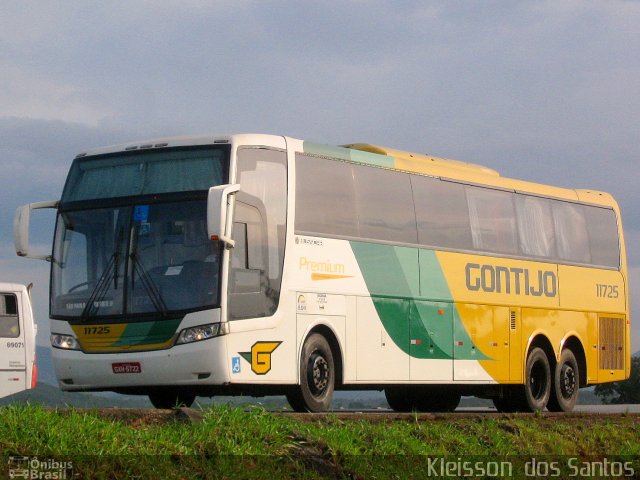 Empresa Gontijo de Transportes 11725 na cidade de Betim, Minas Gerais, Brasil, por Kleisson  dos Santos. ID da foto: 1973631.