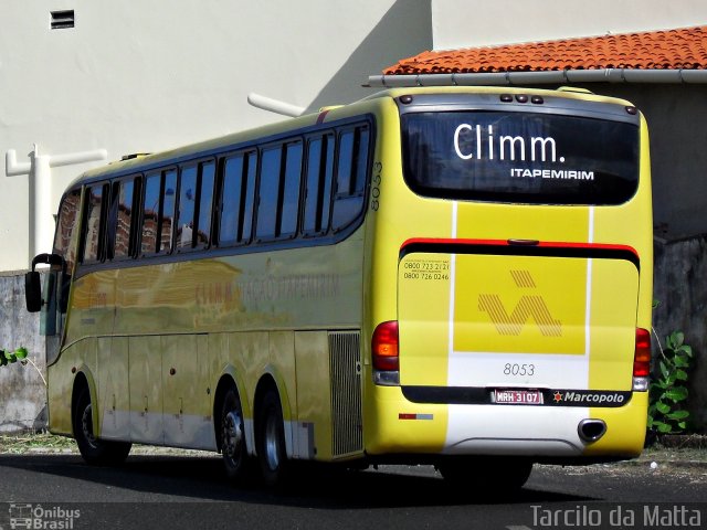 Viação Itapemirim 8053 na cidade de Teresina, Piauí, Brasil, por Tarcilo da Matta. Número da foto: #1974010.