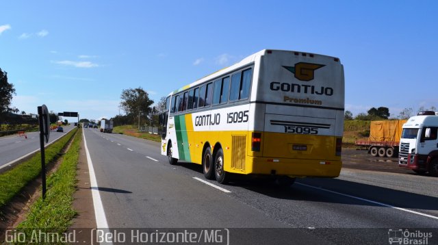 Empresa Gontijo de Transportes 15095 na cidade de Cambuí, Minas Gerais, Brasil, por Giovanini Mendes do Carmo. ID da foto: 1973200.