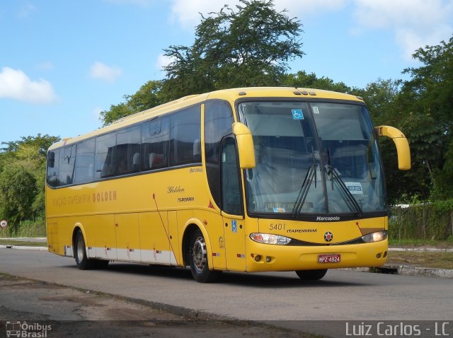 Viação Itapemirim 5401 na cidade de Recife, Pernambuco, Brasil, por Luiz Carlos de Santana. Número da foto: #1976141.