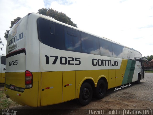 Empresa Gontijo de Transportes 17025 na cidade de Natal, Rio Grande do Norte, Brasil, por David Franklin. Número da foto: #1976382.