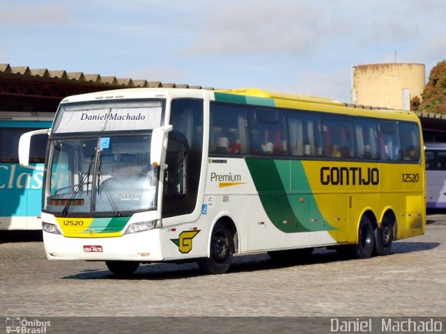 Empresa Gontijo de Transportes 12520 na cidade de Vitória da Conquista, Bahia, Brasil, por Daniel  Machado. Número da foto: #1976645.