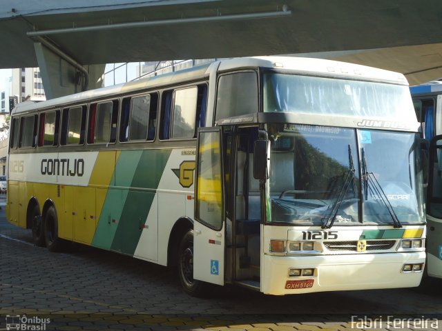 Empresa Gontijo de Transportes 11215 na cidade de Belo Horizonte, Minas Gerais, Brasil, por Fabri Ferreira. ID da foto: 1976537.