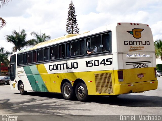 Empresa Gontijo de Transportes 15045 na cidade de Vitória da Conquista, Bahia, Brasil, por Daniel  Machado. ID da foto: 1976726.