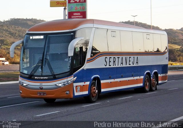 Viação Sertaneja 410 na cidade de Ribeirão Vermelho, Minas Gerais, Brasil, por Pedro Henrique Gumercindo da Silva. Número da foto: #1976041.