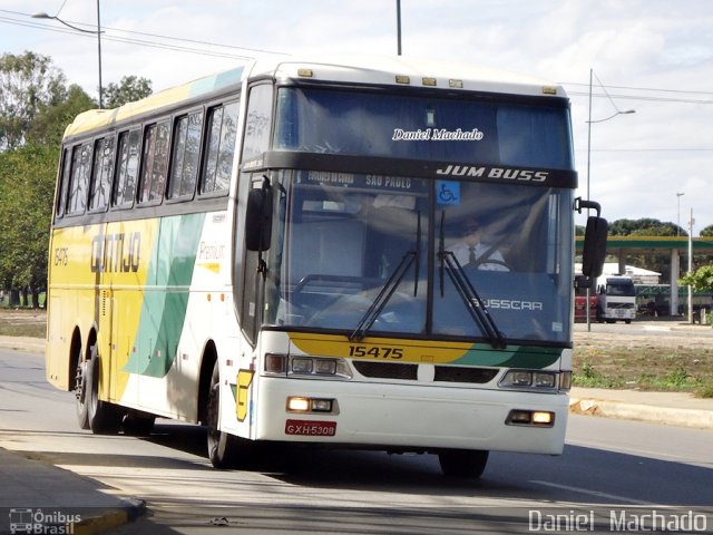 Empresa Gontijo de Transportes 15475 na cidade de Vitória da Conquista, Bahia, Brasil, por Daniel  Machado. ID da foto: 1976631.