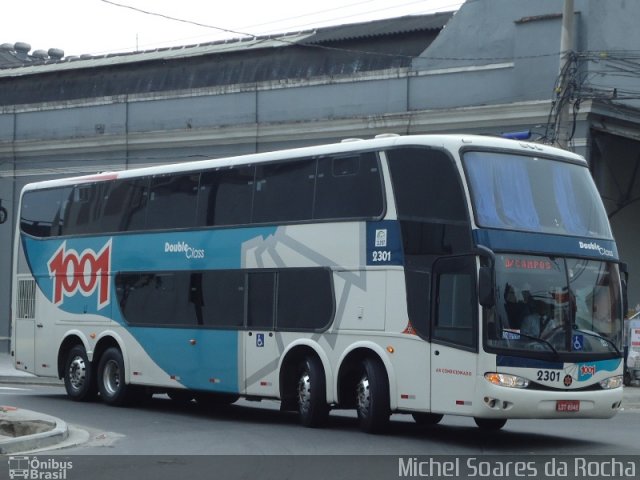 Auto Viação 1001 2301 na cidade de Rio de Janeiro, Rio de Janeiro, Brasil, por Michel Soares da Rocha. Número da foto: #2024120.