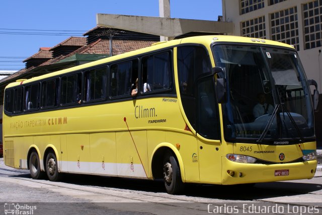 Viação Itapemirim 8045 na cidade de Rio de Janeiro, Rio de Janeiro, Brasil, por Carlos Eduardo Lopes. ID da foto: 2024282.