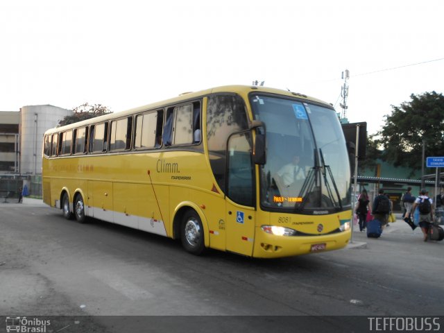 Viação Itapemirim 8081 na cidade de Rio de Janeiro, Rio de Janeiro, Brasil, por Stefano  Rodrigues dos Santos. Número da foto: #2025427.