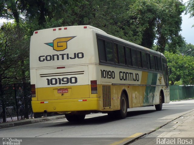 Empresa Gontijo de Transportes 10190 na cidade de São Paulo, São Paulo, Brasil, por Rafael Rosa. ID da foto: 2024178.