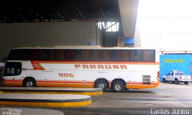 Viação Paraúna 905 na cidade de Goiânia, Goiás, Brasil, por Carlos Júnior. Número da foto: #2023588.