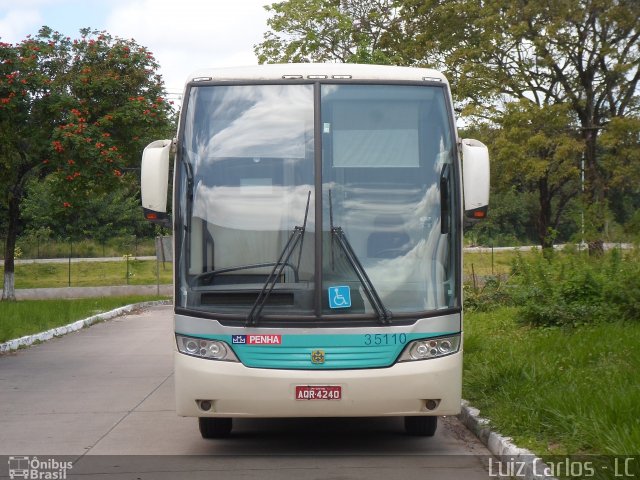 Empresa de Ônibus Nossa Senhora da Penha 35110 na cidade de Recife, Pernambuco, Brasil, por Luiz Carlos de Santana. ID da foto: 2023985.