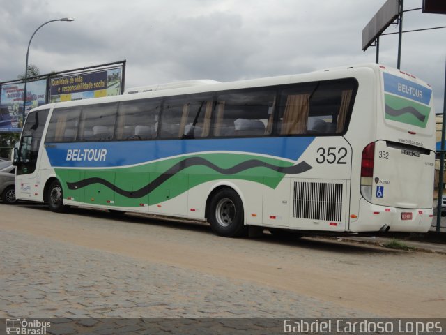 Bel-Tour Transportes e Turismo 352 na cidade de Campos dos Goytacazes, Rio de Janeiro, Brasil, por Gabriel Cardoso Lopes. Número da foto: #2023879.