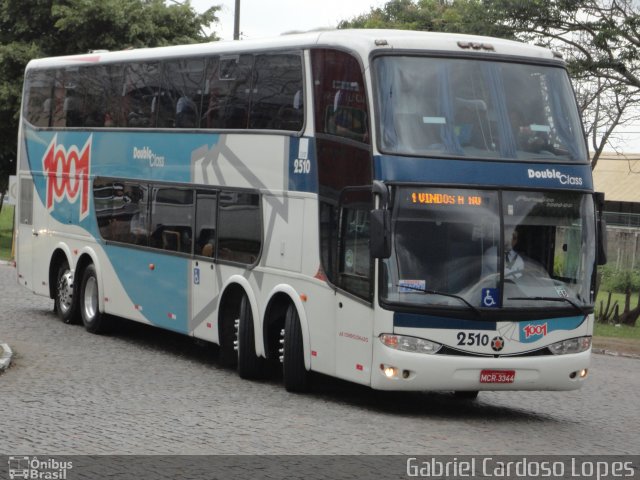 Auto Viação 1001 2510 na cidade de Campos dos Goytacazes, Rio de Janeiro, Brasil, por Gabriel Cardoso Lopes. Número da foto: #2023876.