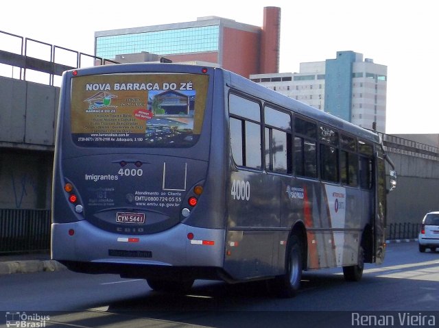 Viação Imigrantes 4000 na cidade de São Paulo, São Paulo, Brasil, por Renan Vieira. Número da foto: #2043111.