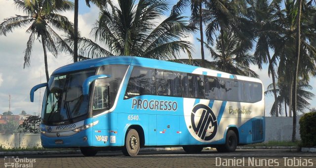 Auto Viação Progresso 6540 na cidade de Maceió, Alagoas, Brasil, por Daniel Nunes Tobias. Número da foto: #2042847.
