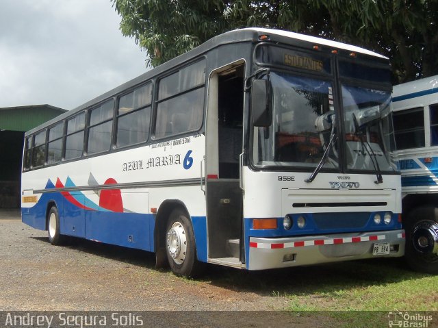 Ônibus Particulares PB 594 na cidade de , por Andrey Segura Solís. ID da foto: 2043399.